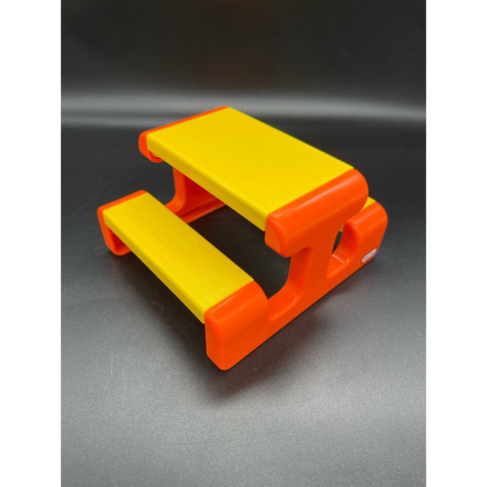 Vintage Little Tykes Picnic Table Dollhouse Furniture 1989 Miniature